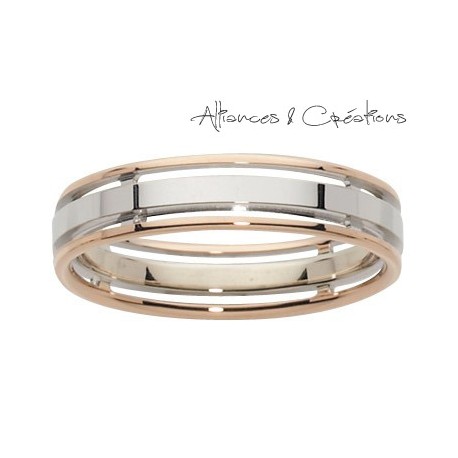 Alliance or rose & or blanc