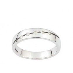 Alliance diamants parsemés