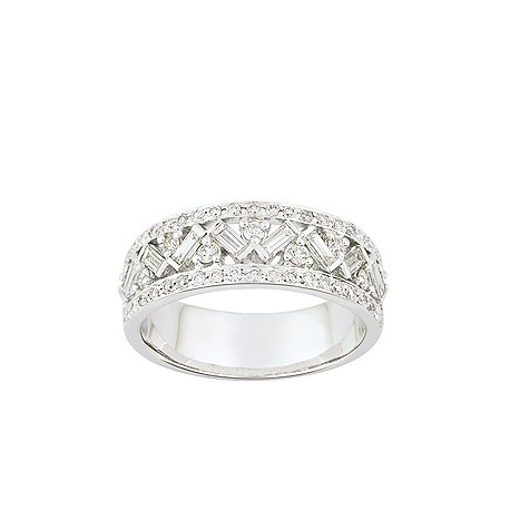 Alliance or blanc & diamants INSOLITE