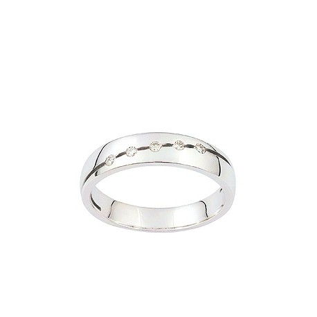 bagues mariage or diamants blanc 9 carats
