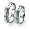 Alliance or black & white et diamants