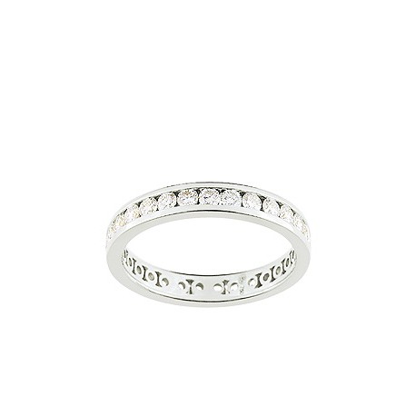 alliance diamant tour complet serti rails INSOLITE ALLIANCES