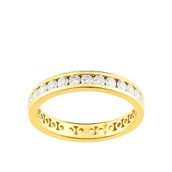 alliance diamant tour complet serti rails