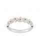 Alliance de mariage or et diamants tres originale INSOLITE