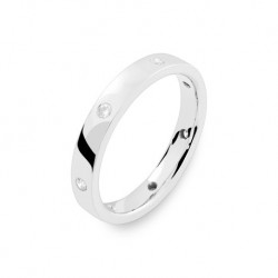 Alliance Platine 950/1000 Diamants