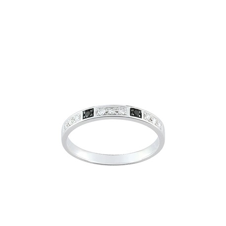 bague alliance de mariage Diamants noirs Lyon 