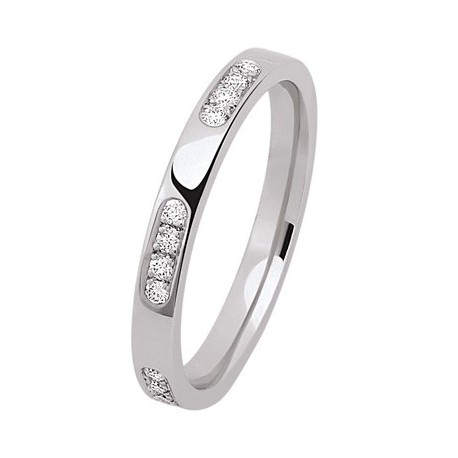 Alliance mariage Alexa  or blanc Insolite Lyon