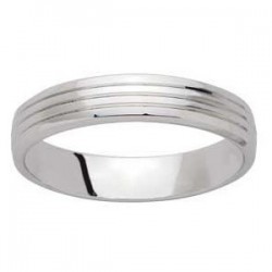 ALLIANCE OR BLANC FANTAISIE