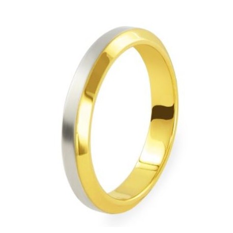 Alliance or Jaune & Platine INSOLITE