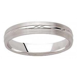 Alliance or blanc fantaisie créateur Orest