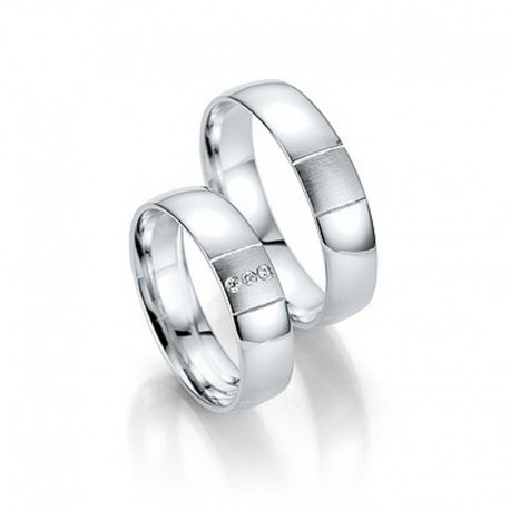 Alliance duo or & diamant Insolite Lyon