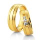 Alliance duo or & diamant créateur Breuning