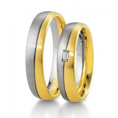 Alliance duo & or diamant créateur Breuning
