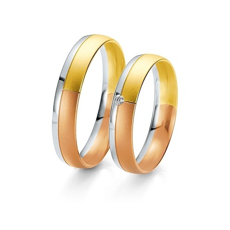 Alliance duo & or diamant créateur Breuning