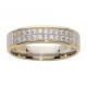 Alliance diamant prestige bicolore INSOLITE