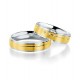 Alliance mariage Argent & Or 585/1000