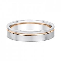 Alliance fil or rose