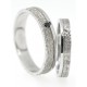 Alliance pour homme diamant noir mariage Lyon 
