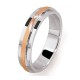 Alliance & création diamant bicolore 