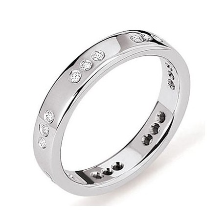 Alliance or blanc diamants INSOLITE LYON