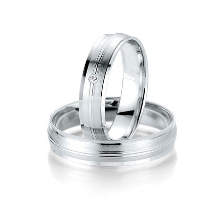 Alliance or blanc fantaisie créateur Breuning