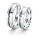 Alliance black and white or blanc & diamants