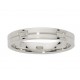 Alliance or blanc & diamants createur 