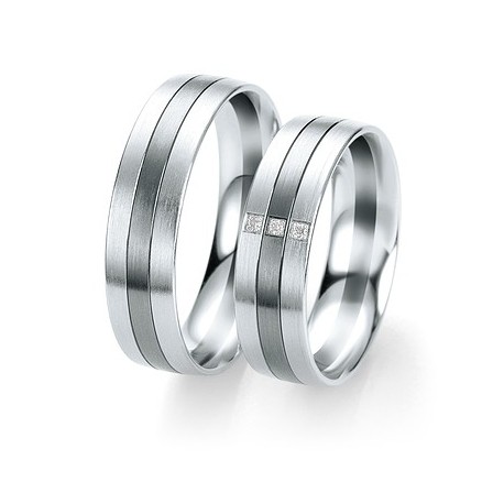 Alliance or 18 carats 750/1000 black and white