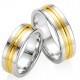 Alliance de mariage 925/1000 diamant