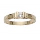 solitaire diamant princesse 0.28 ct Insolite Lyon