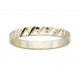 Alliance fantaisie or 9 carats INSOLITE
